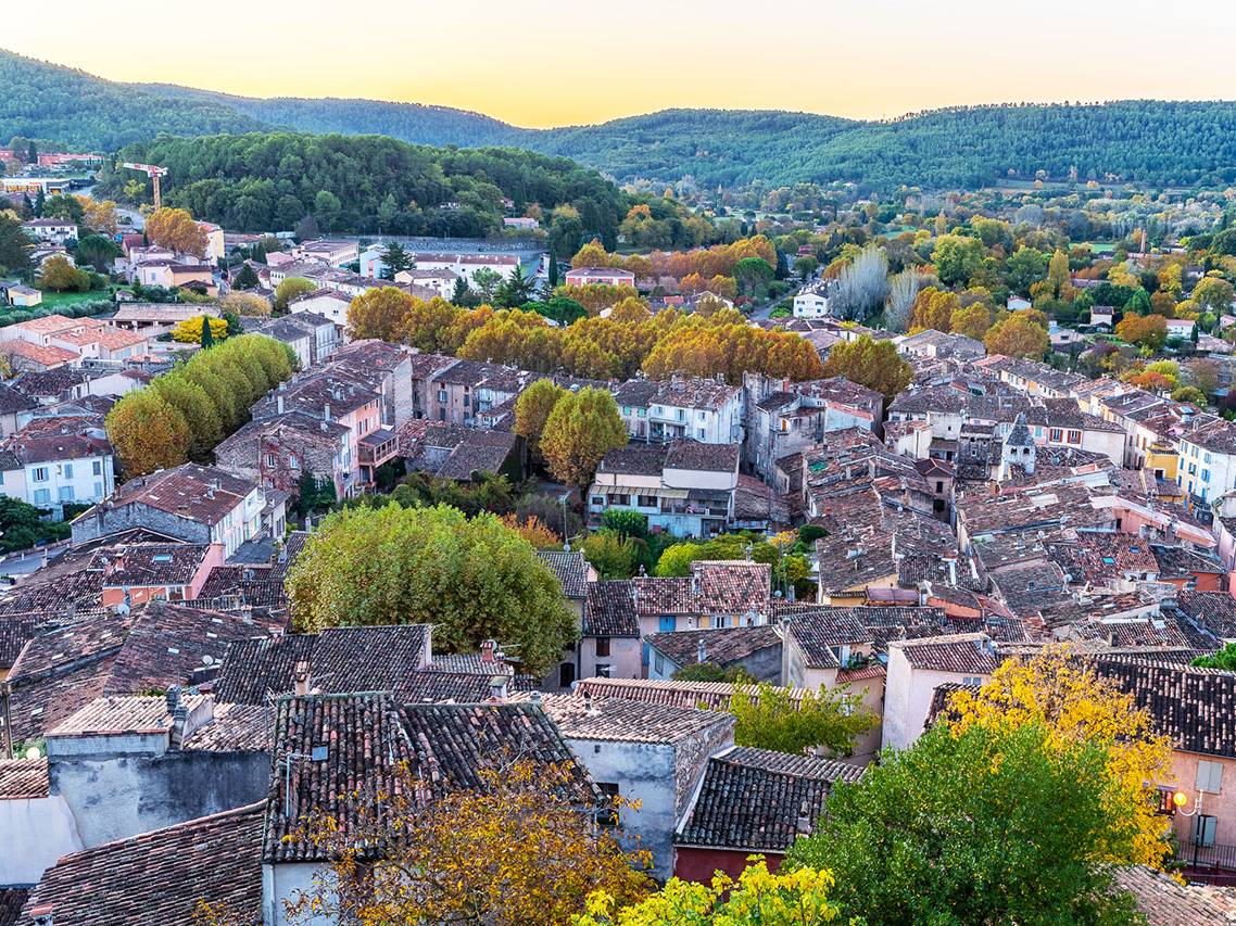 Salernes and its pine forests